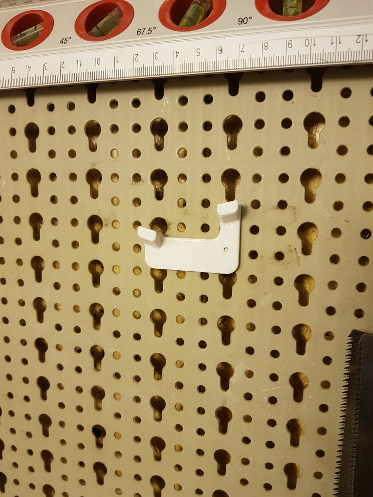 Caliper Holder Pegboard 38mm