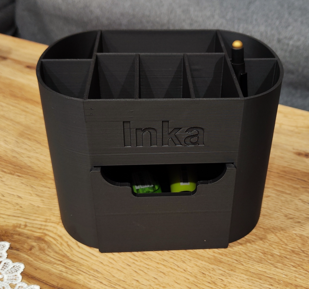 Pen Holder with drawer