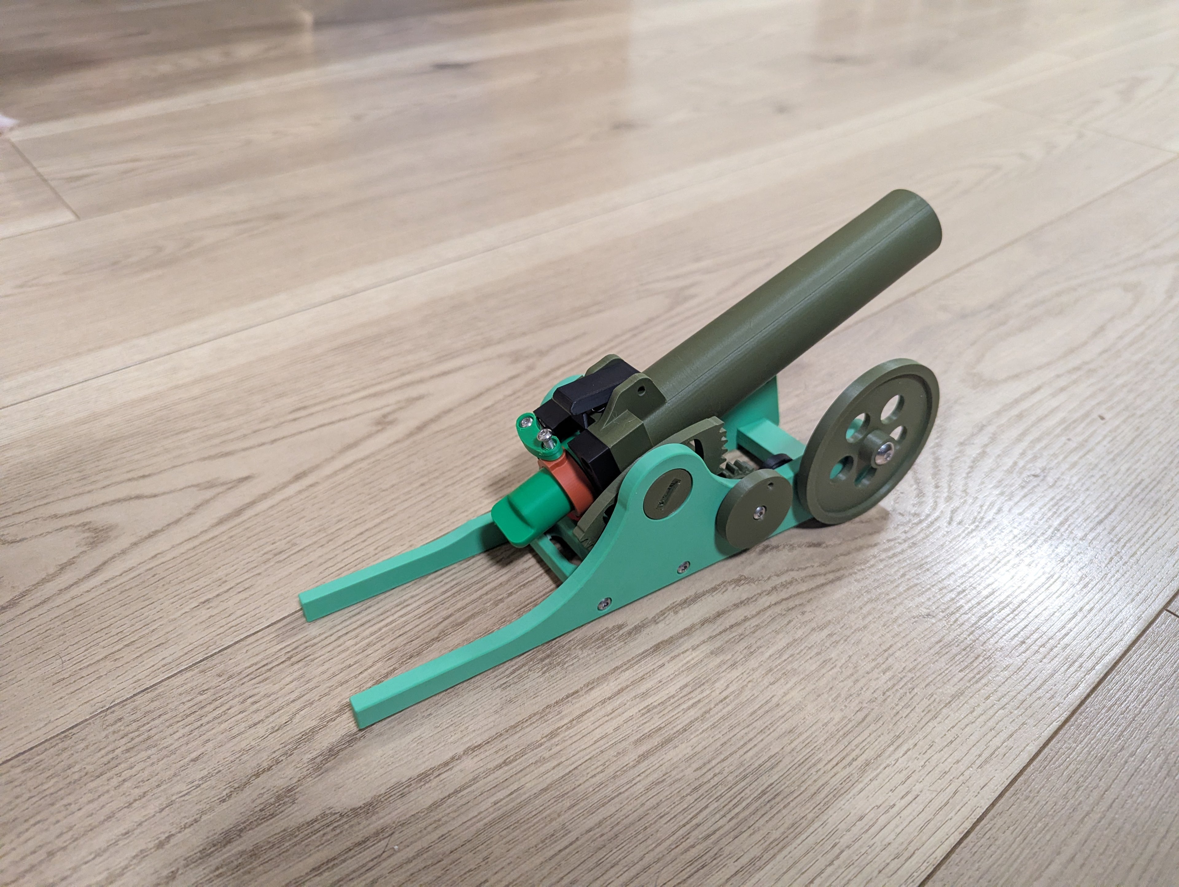 Functional Artillery Canon Toy