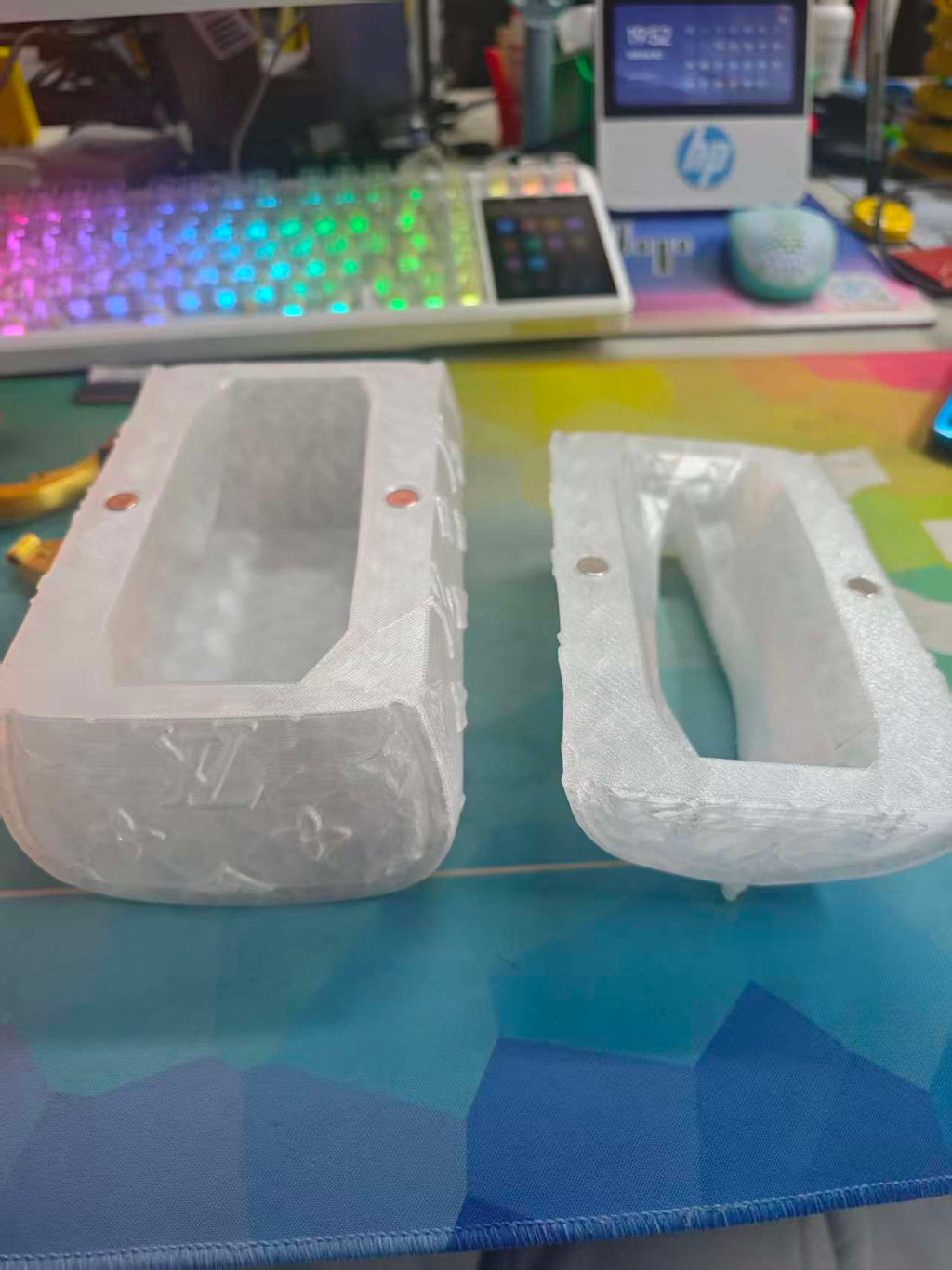 LV包 纸巾盒磁吸版 鸿原在线改款设计