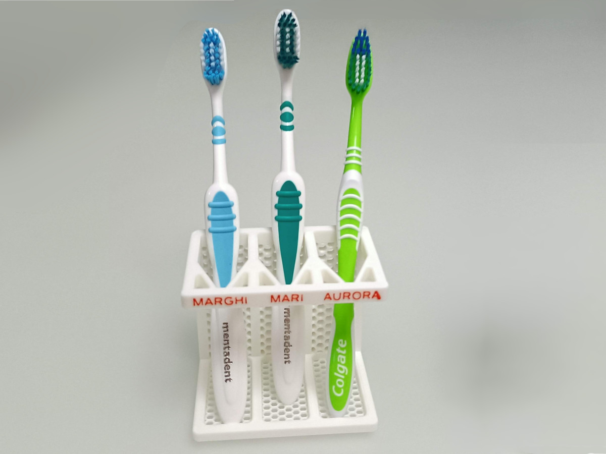 Customizable Toothbrush Holder