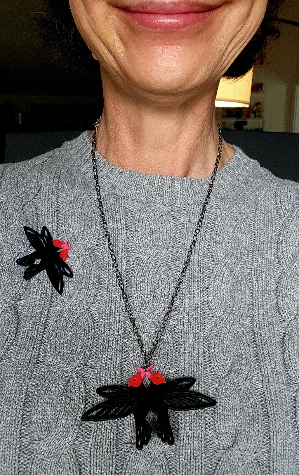 A little Humming Bird on my Shoulder