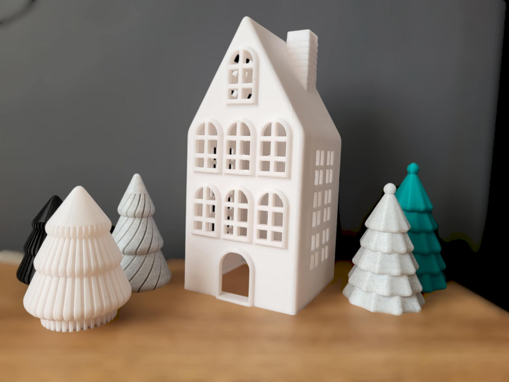 Christmas lantern house