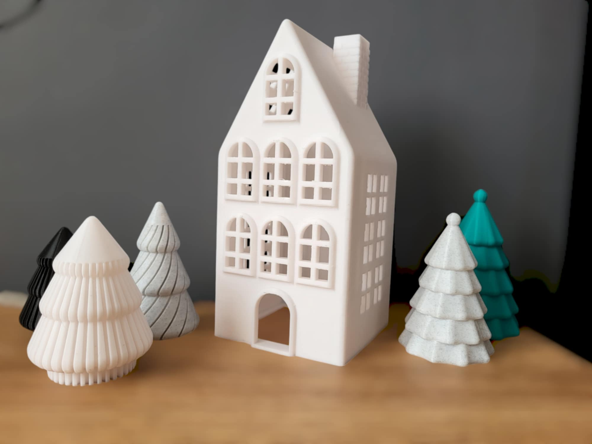 Christmas lantern house