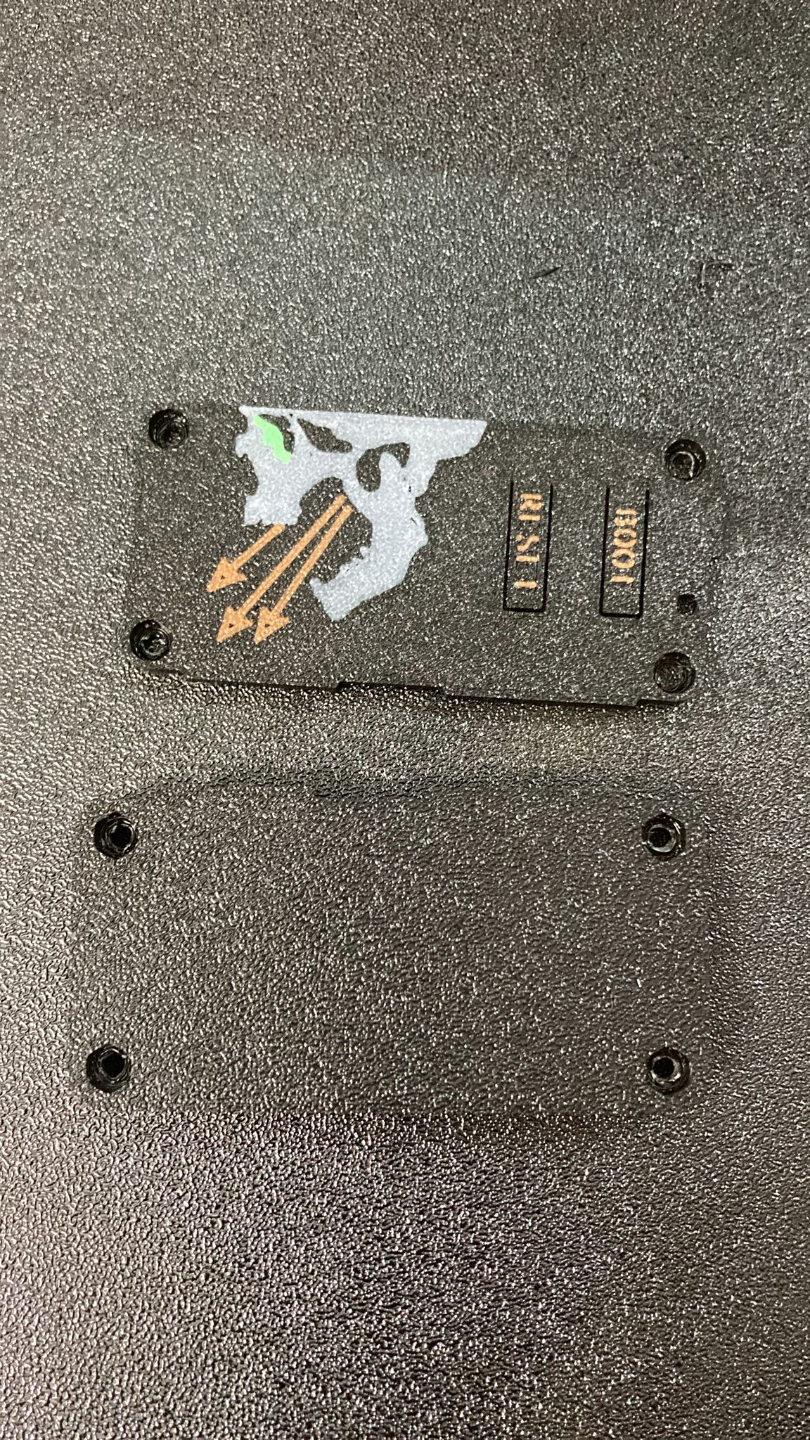 Case for Flipper Zero Wi-Fi Module with Ruthex threaded inserts + Marauder skull logo version