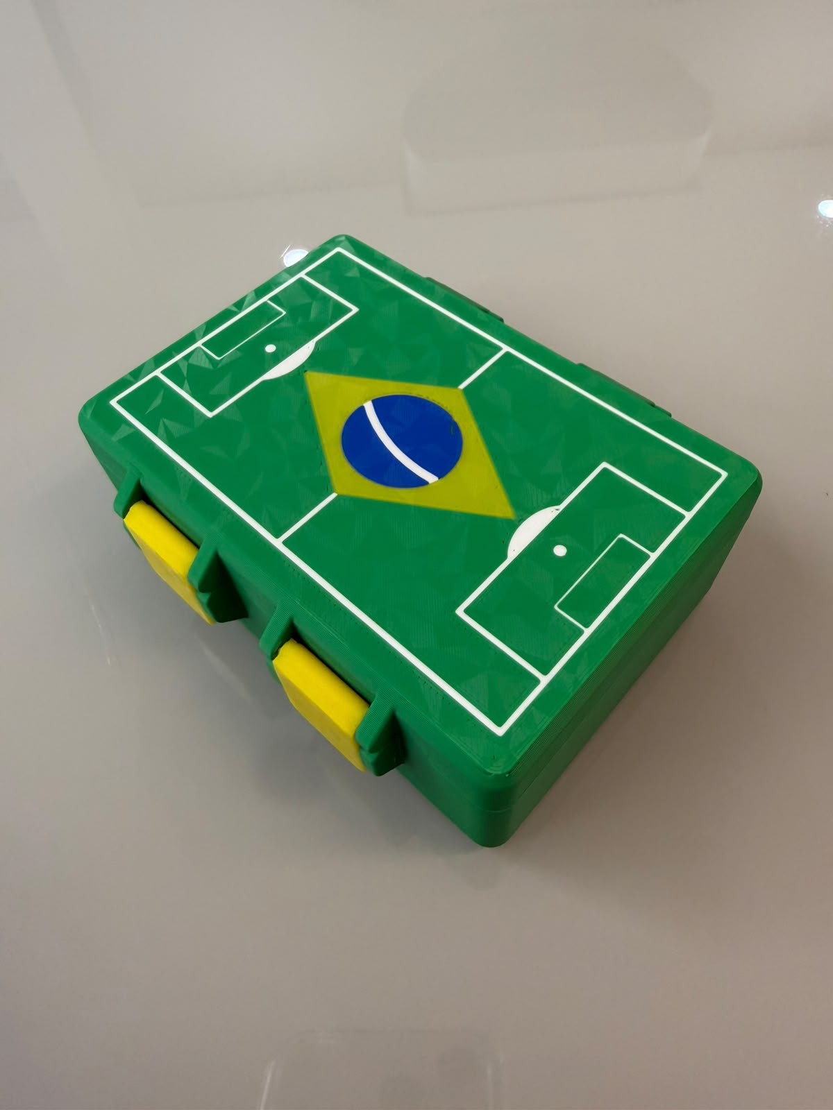 Caixa para figurinha da copa Brasil