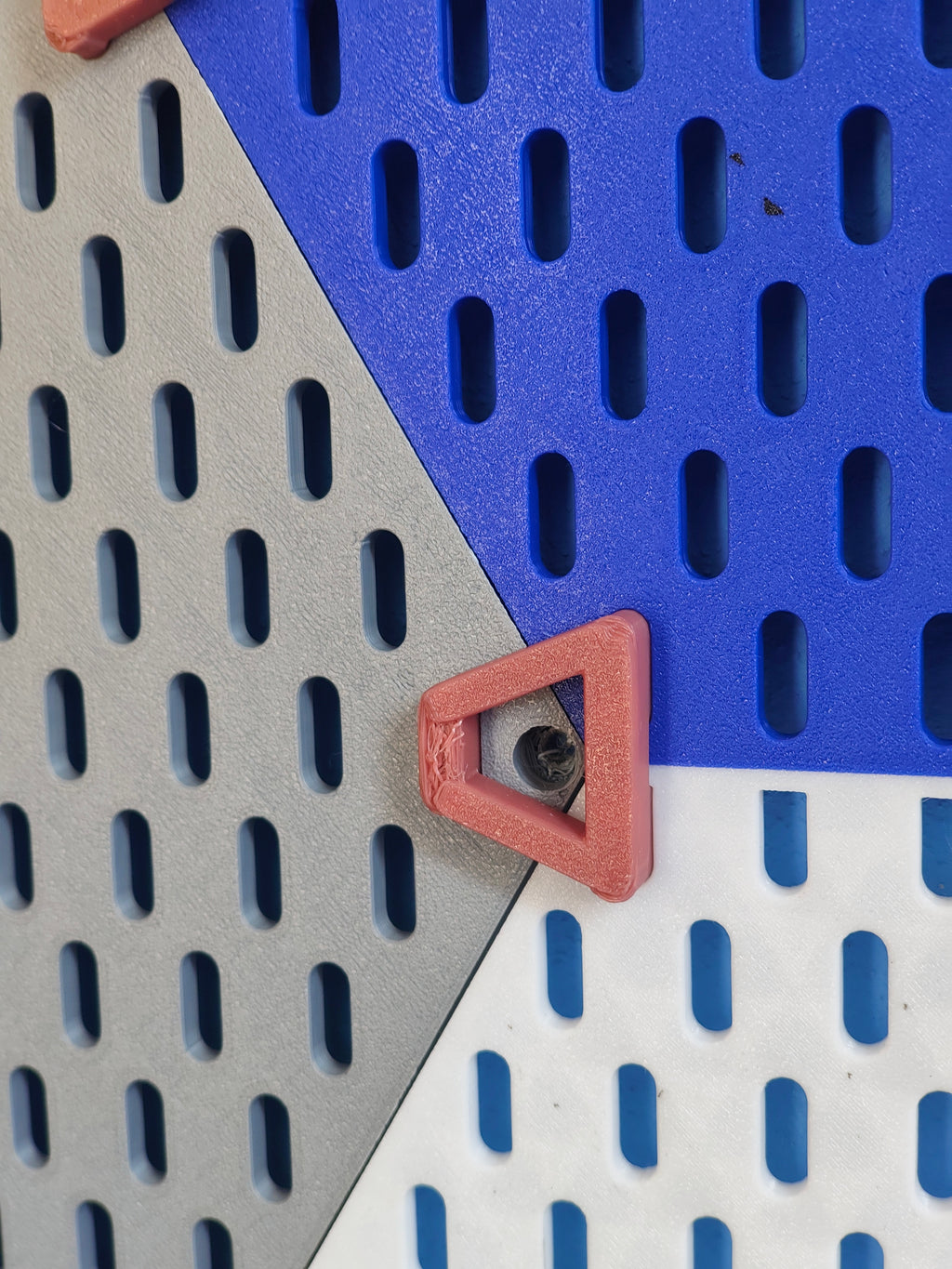 Hexagonal skadis v2 joints + inverted