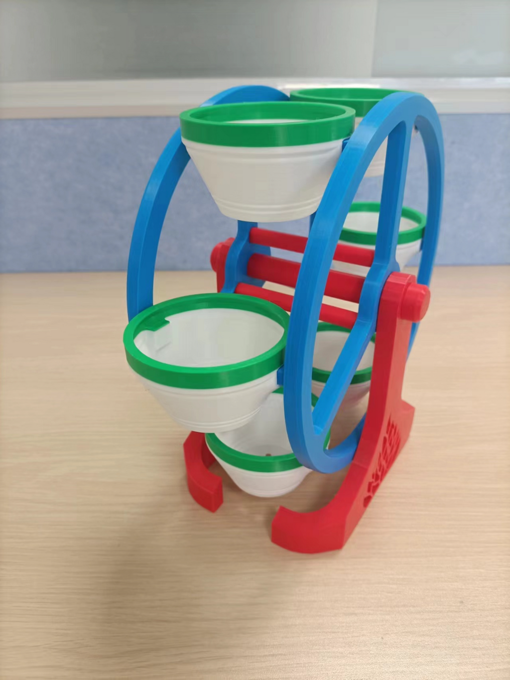 Ferris Wheel Flower Pot Rack
