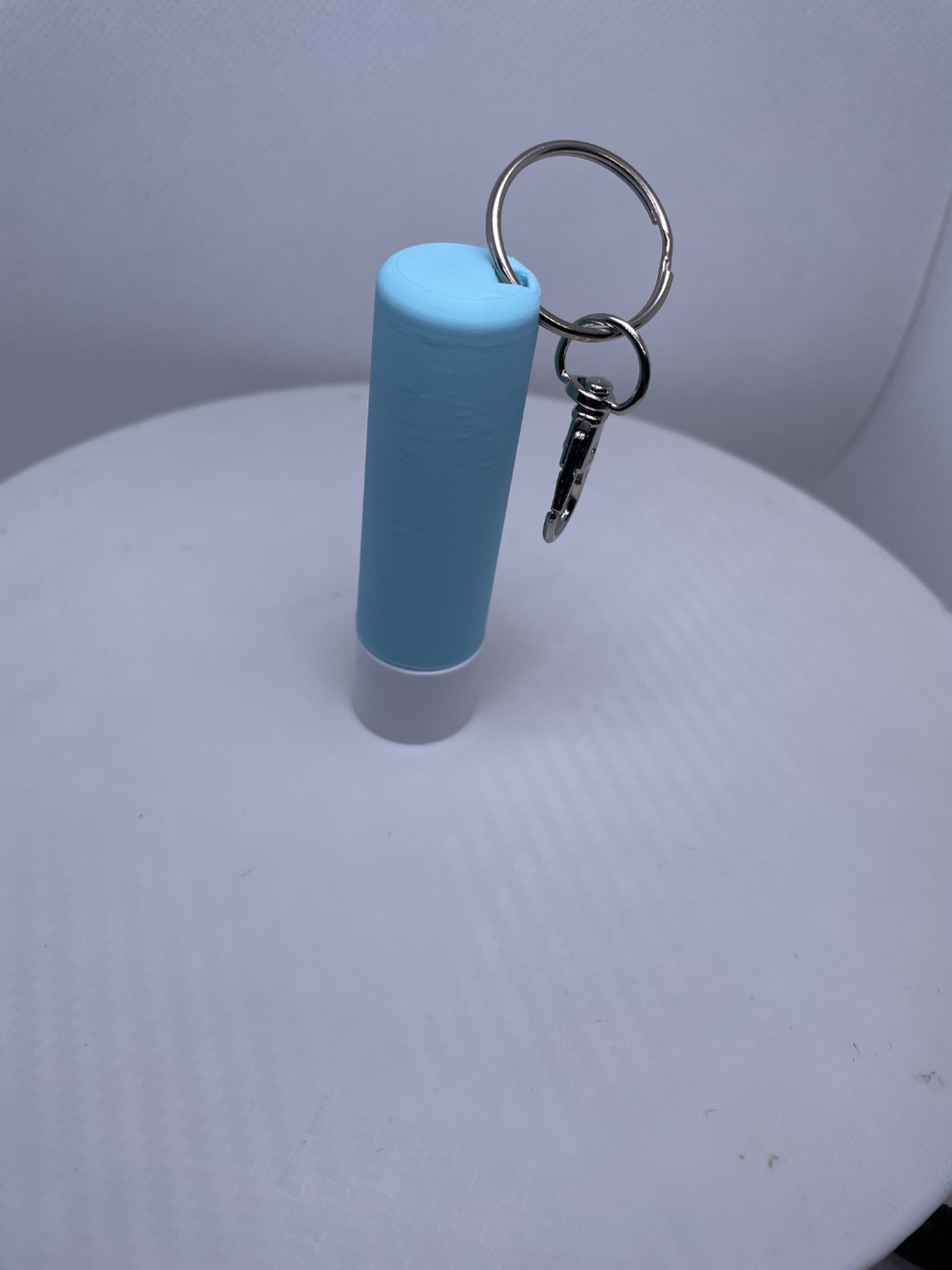 Chapstick Lid Keyring/lipbarm lid