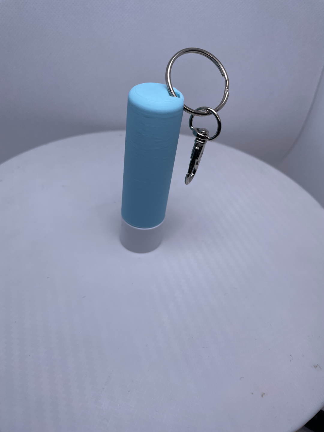 Chapstick Lid Keyring/lipbarm lid