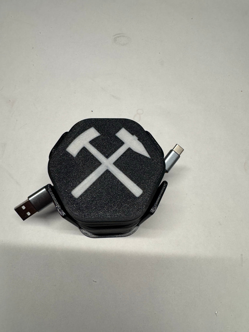 Cable Winder click-stop - "Bergbau" Edition