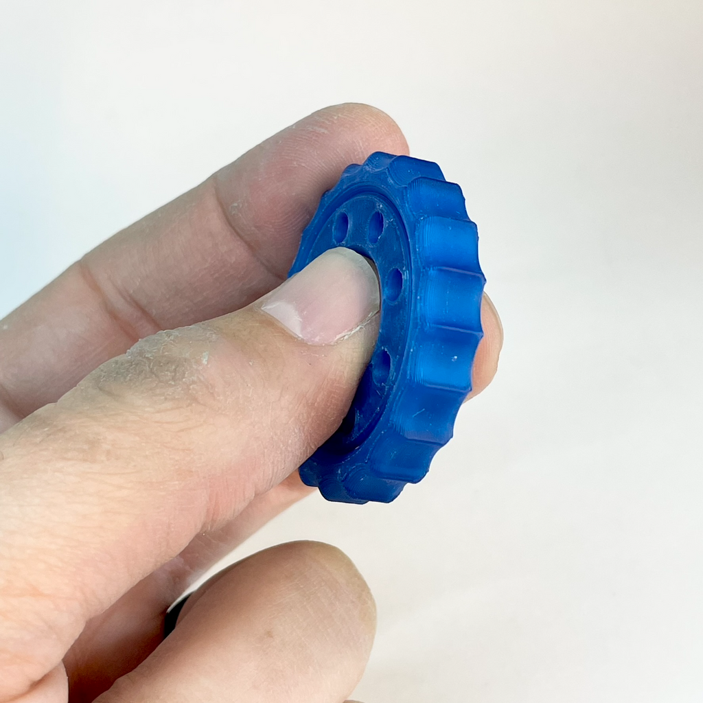 Easy Print-in-Place Fidget Gear Ring