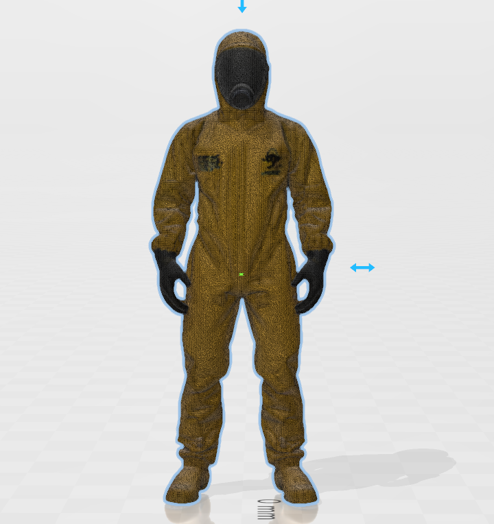 Nuclear Suit Man– High-Detail 3D Printable Model
