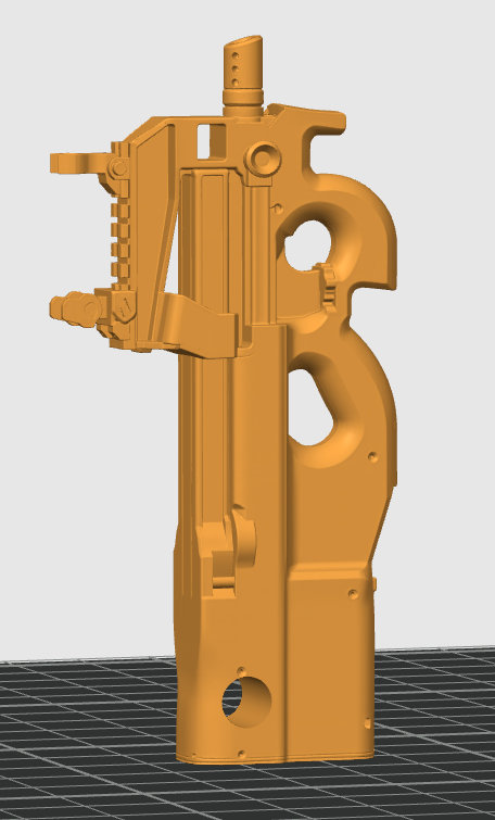 P90 / CS2 keychain/charm