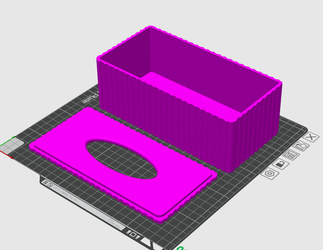 Tissue Box 200x100x7,5cm