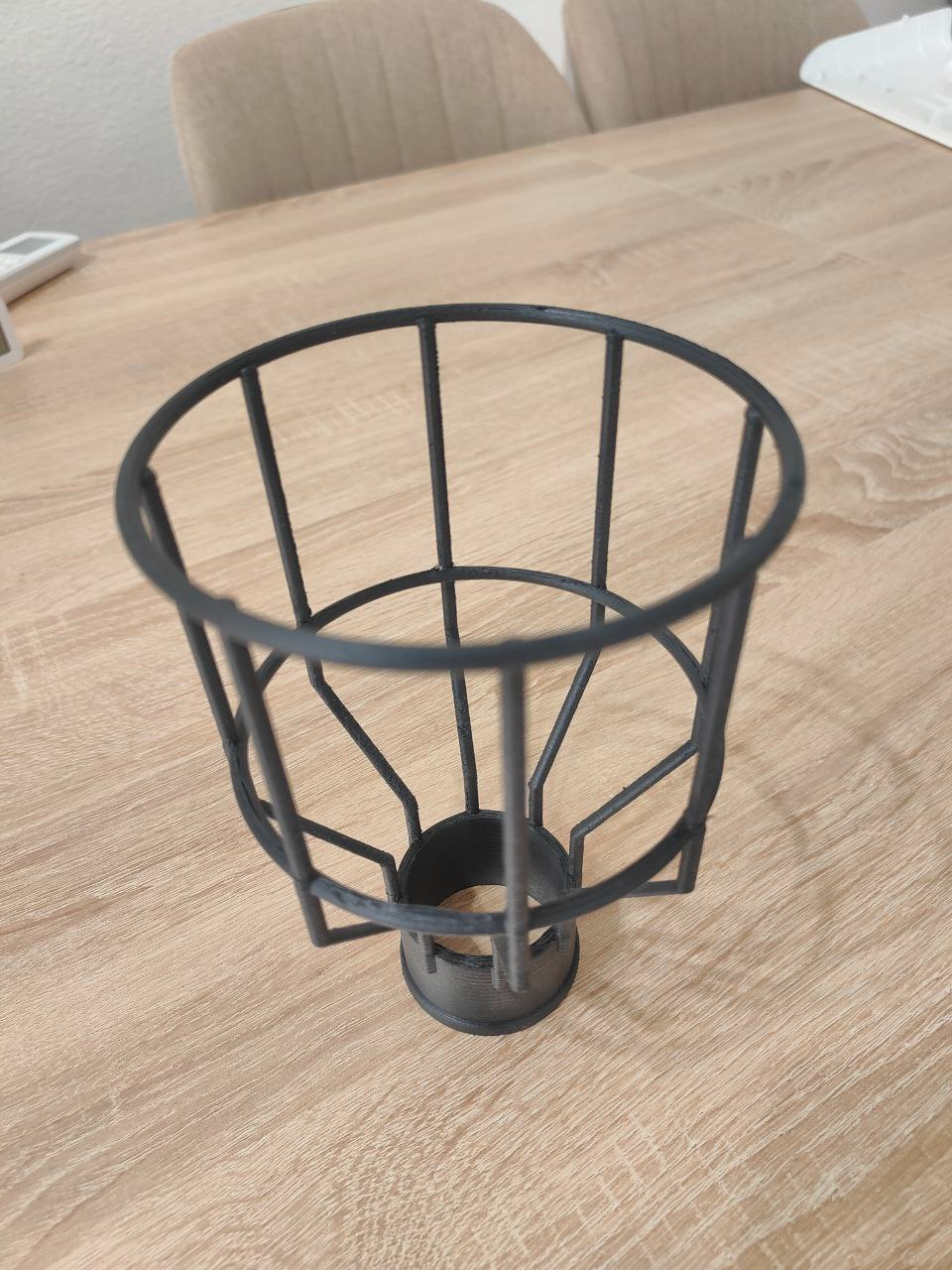Vintage light bulb cage or Ceiling Fan Light