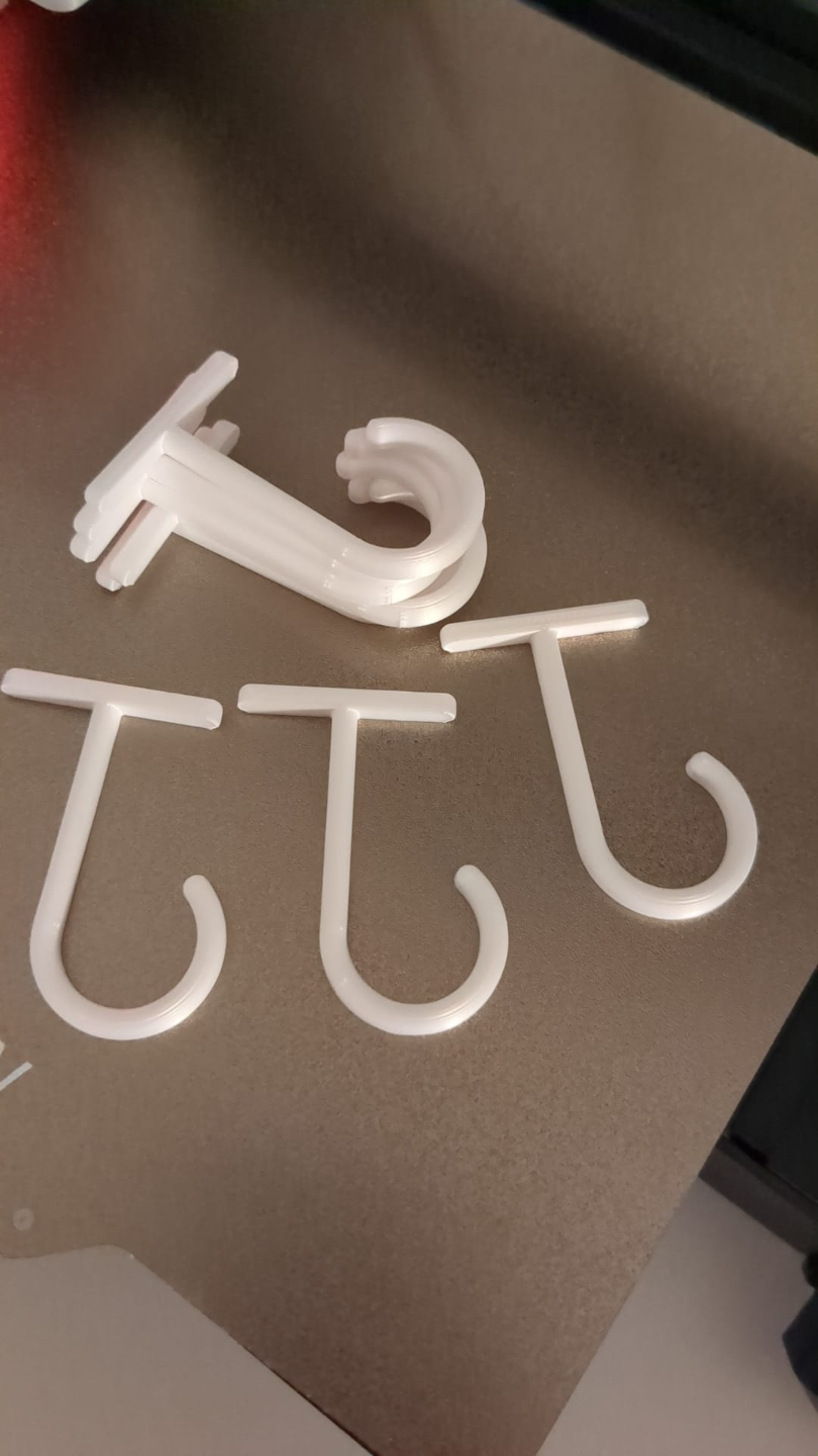 Round hook T-shaped
