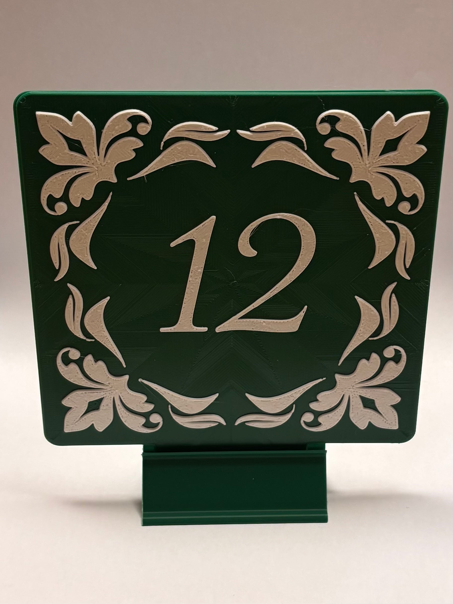 Table Numbers Customisable Design 3