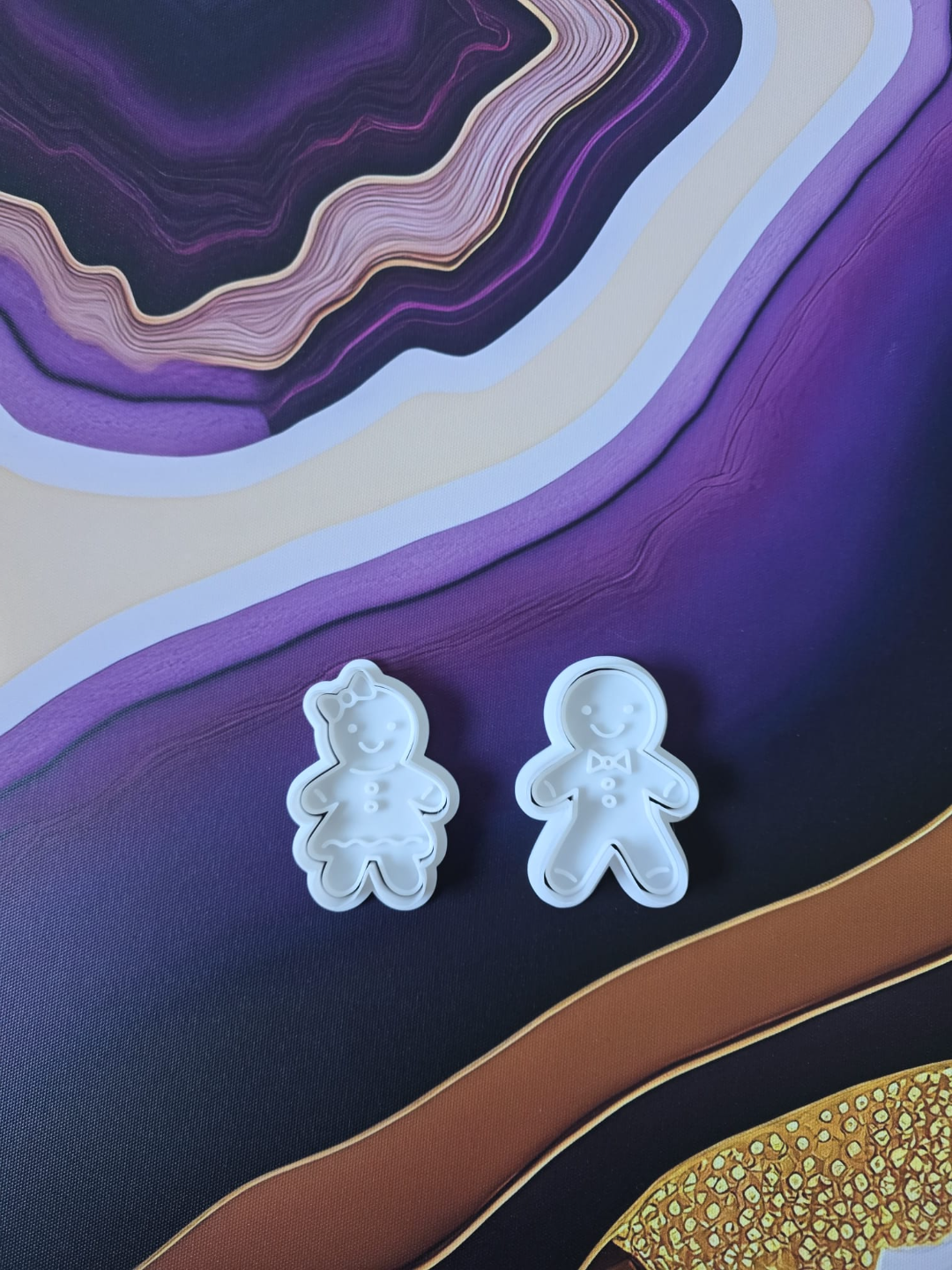 Gingerbread Cookie Cutter Person Shape Playdoh Fun