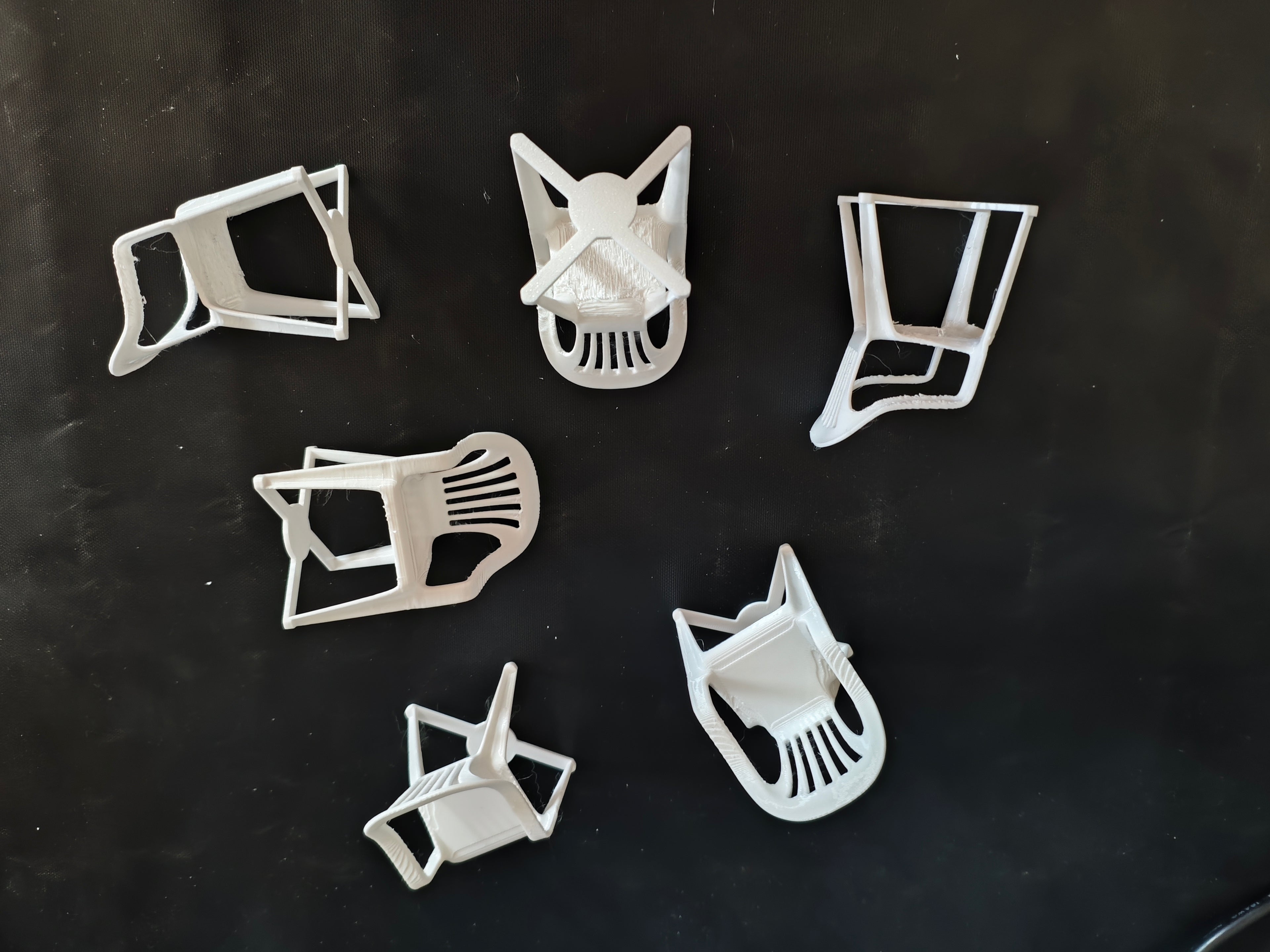 DTMF Bad Bunny Lawn Chairs for Hair Clips
