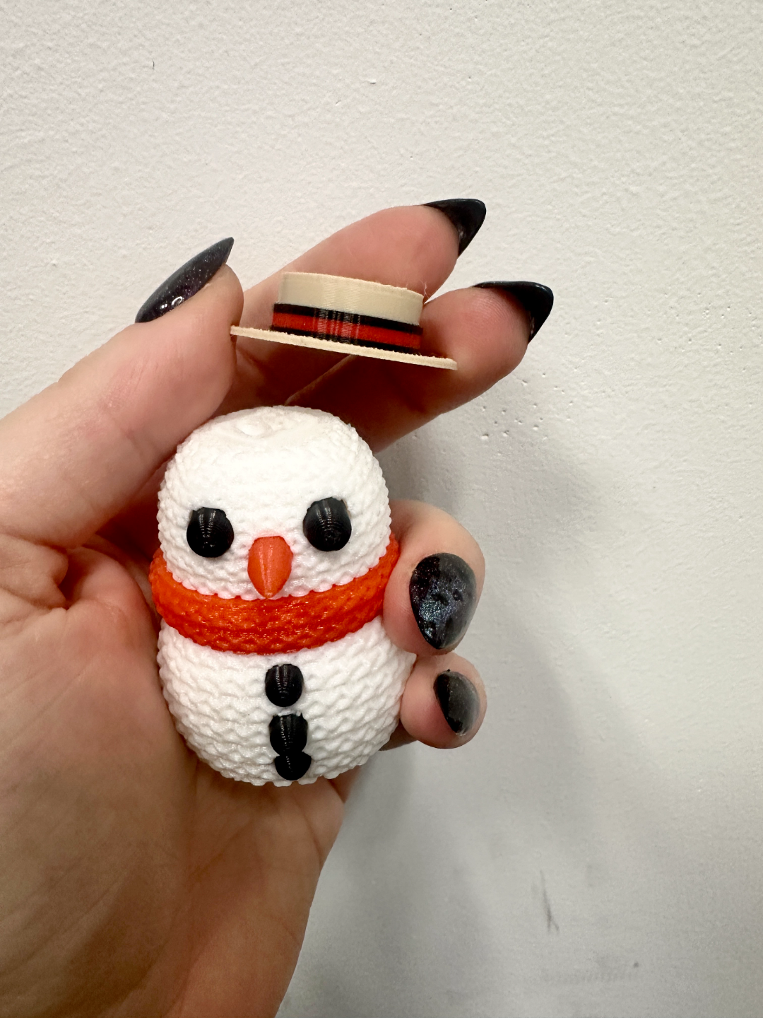 Tiny Boater Hat for Broken Prints