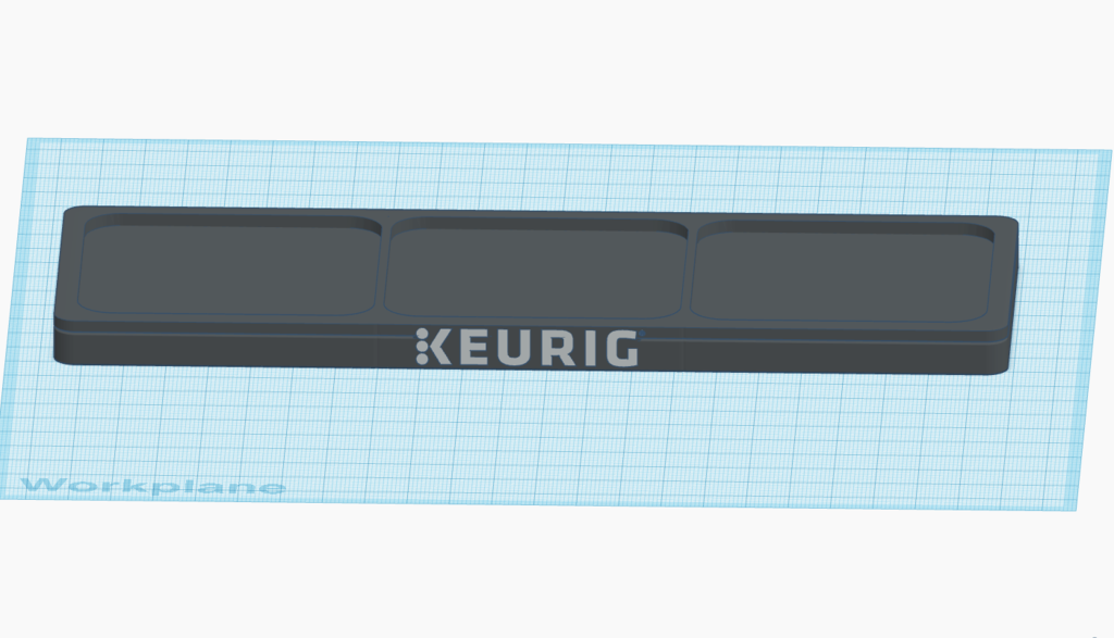 Tray / Baseplate for K-Cup Holders