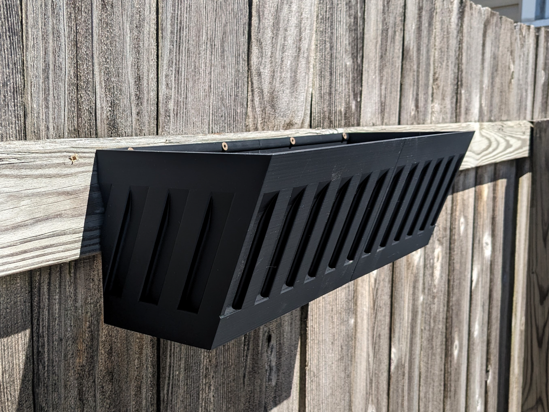 Flower Box - (window box or fence mount)