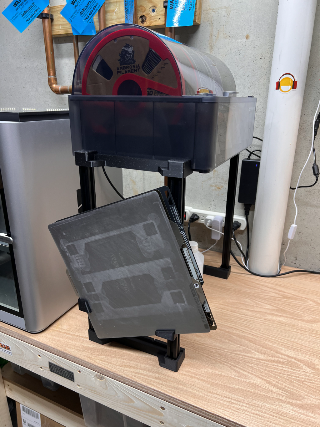 AMS 2-Tier stand V6.0 + Braces + Plate holder
