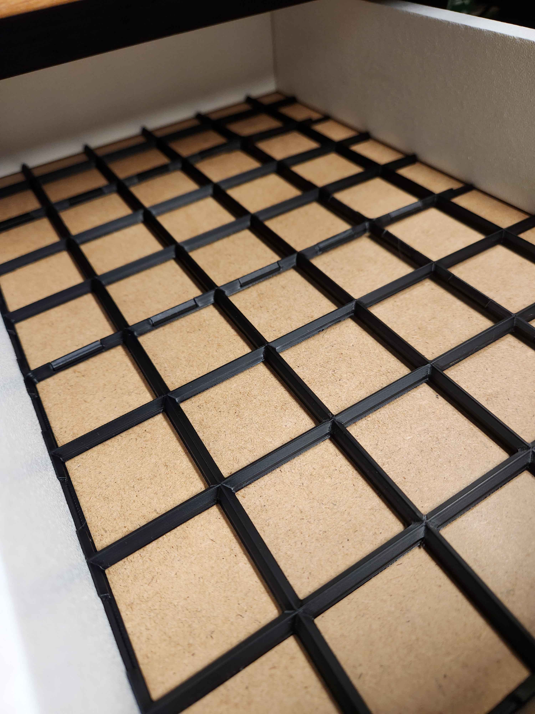 Gridfinity Baseplate for Ikea Micke Top Drawer