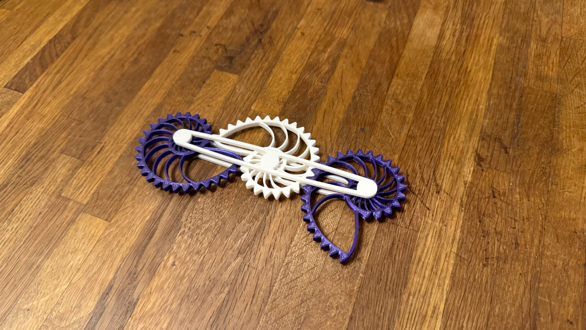 Triple Nautilus Gear Fidget