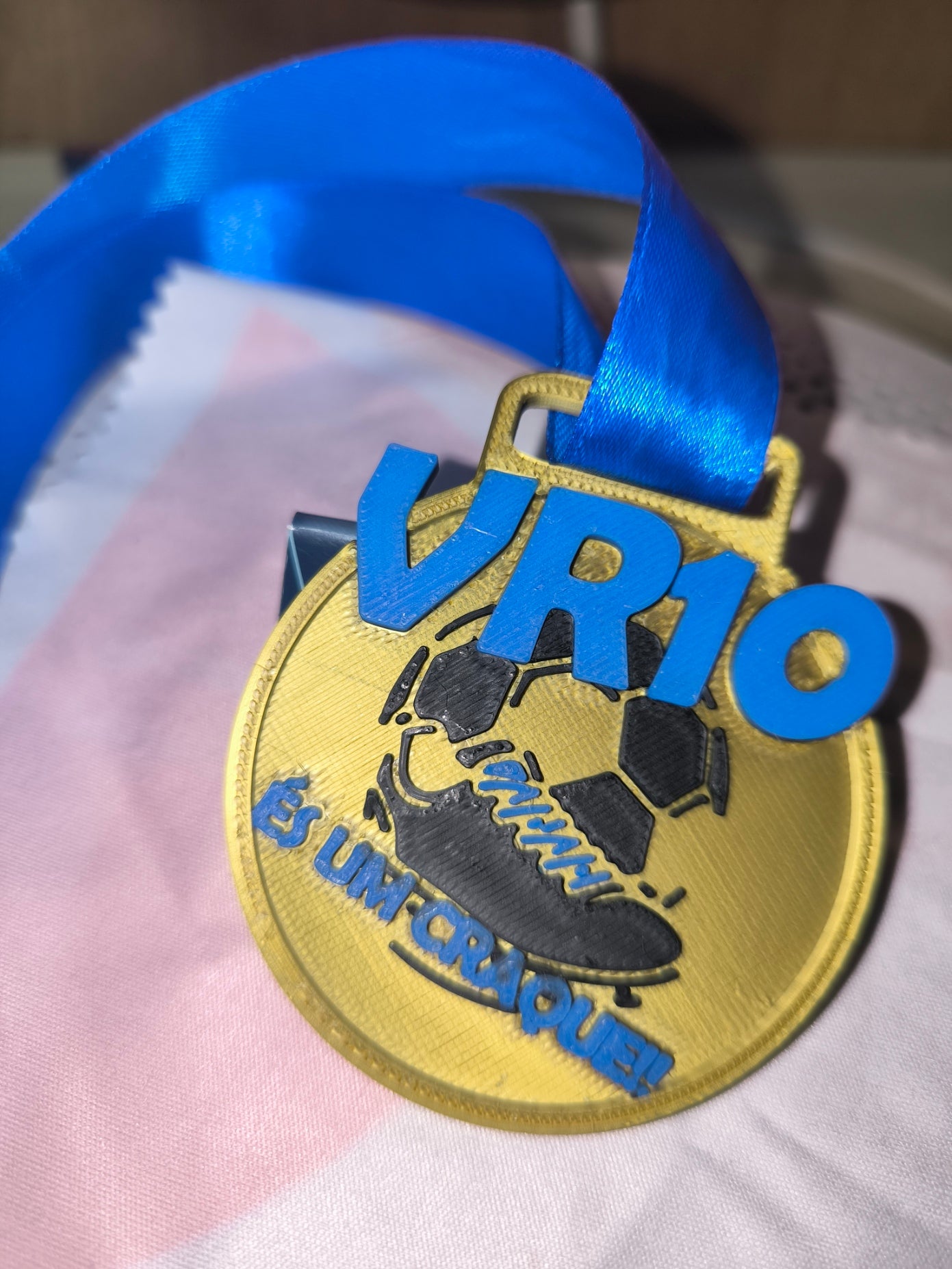 Editable Soccer Medal – Perfect for Kids' Parties!