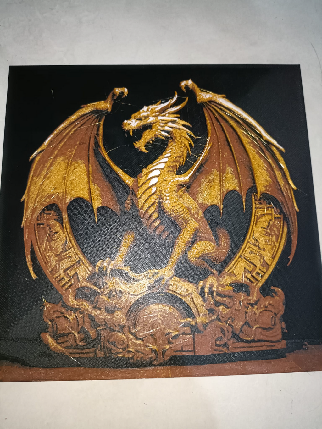 Gold Dragon - Hueforge
