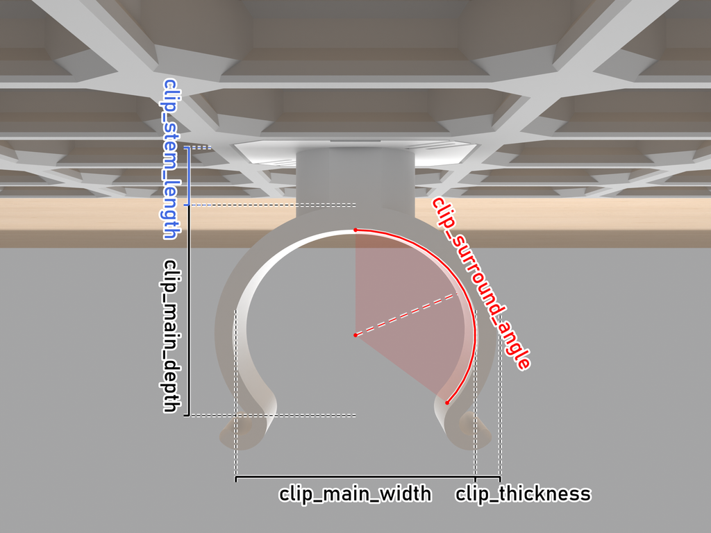 openGrid Gadget - Generic Holder/Clip Generator