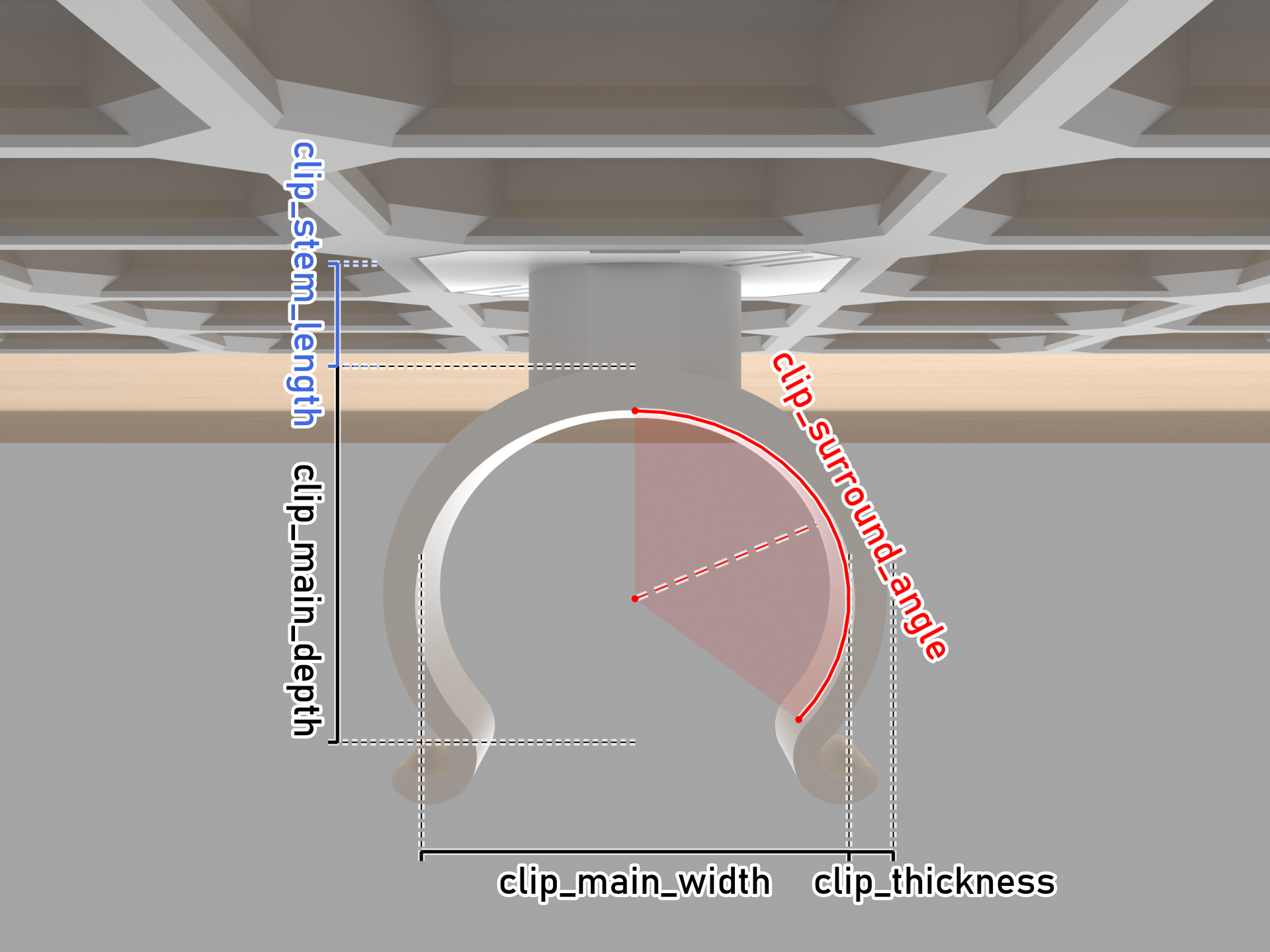 openGrid Gadget - Generic Holder/Clip Generator