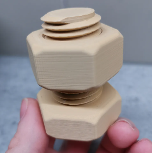 Big Screw and Nut (M27x3)