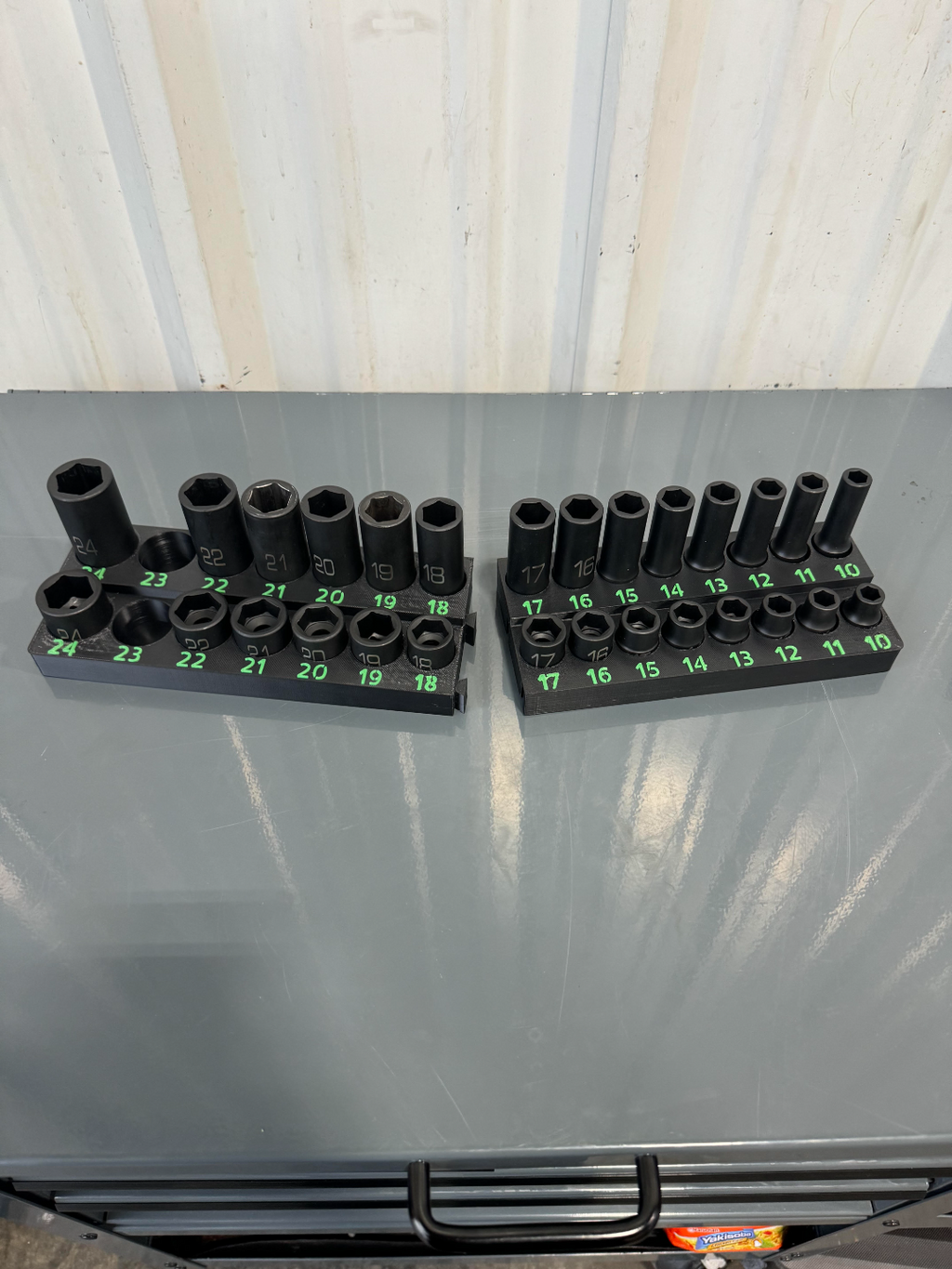 1/2 Deep & Shallow Socket Tray