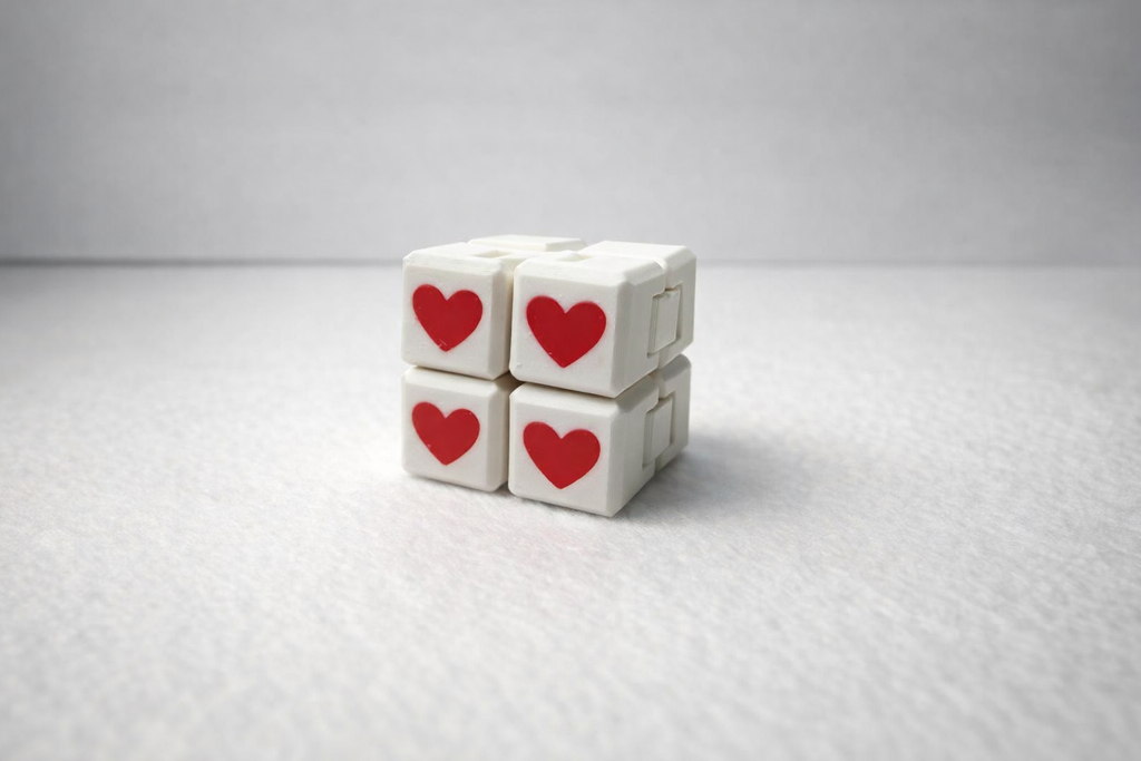 Valentine's Day Infinity Cube