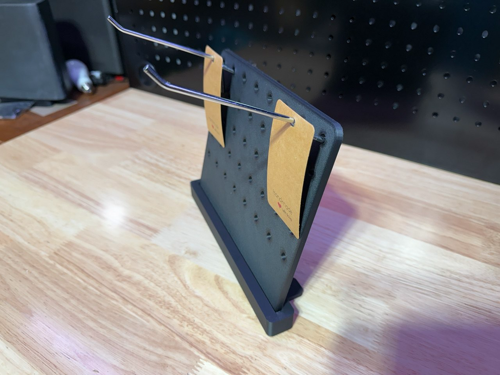 Countertop Pegboard Display