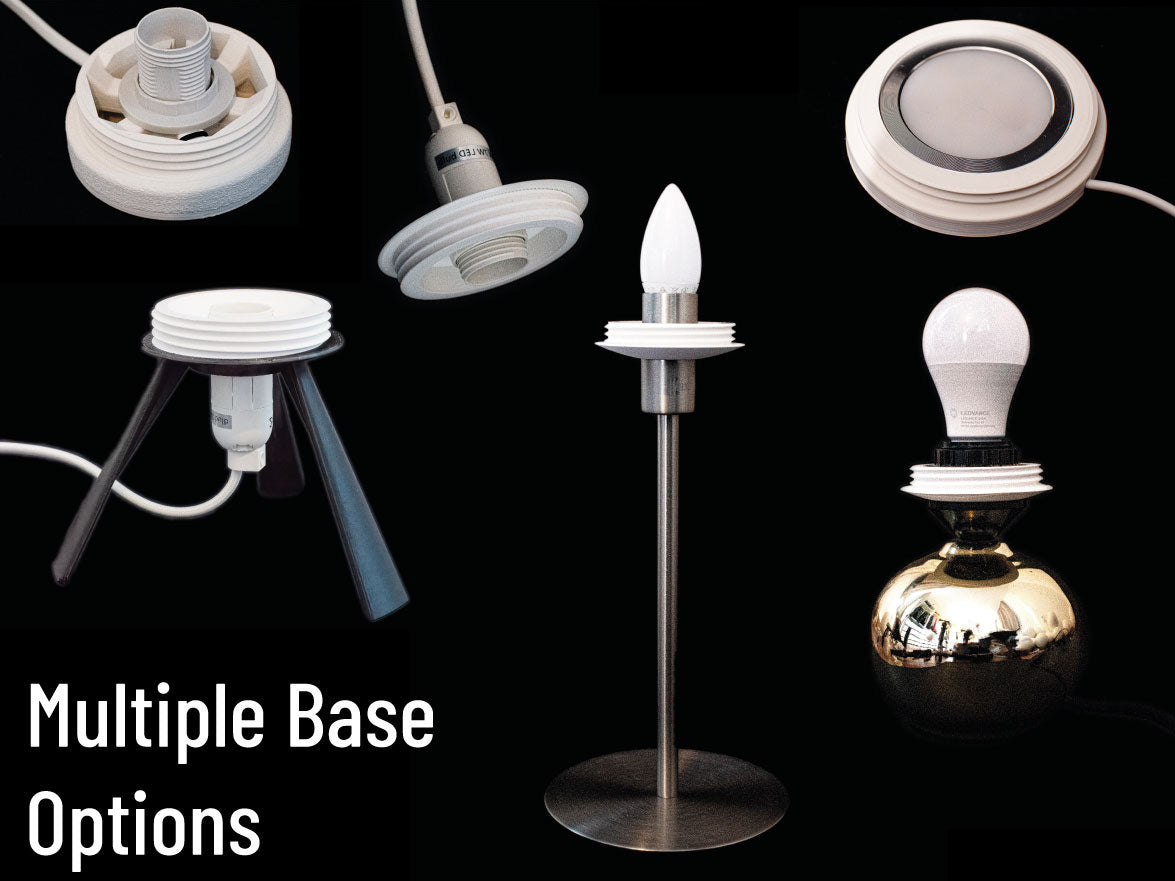 Glowing Orb Lamp