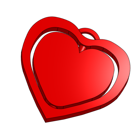 Heart Keychain