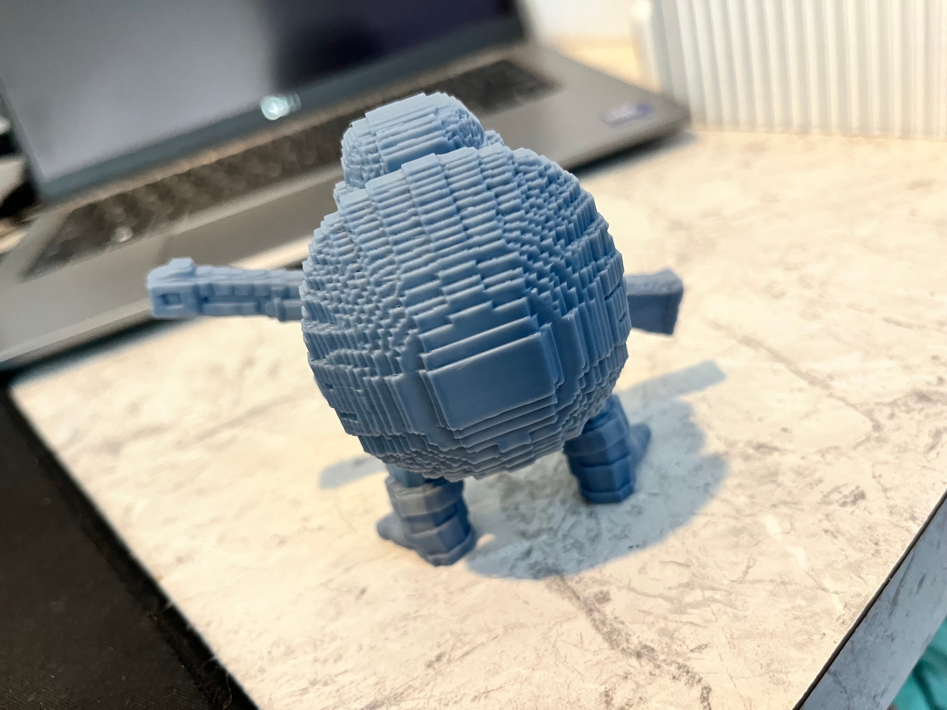 8-bit Mecha Turtle warrior figure
