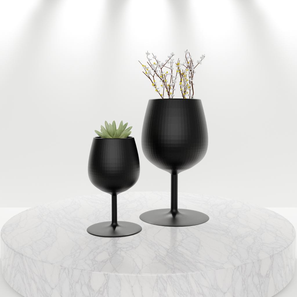 Modern Vase Wine Glass