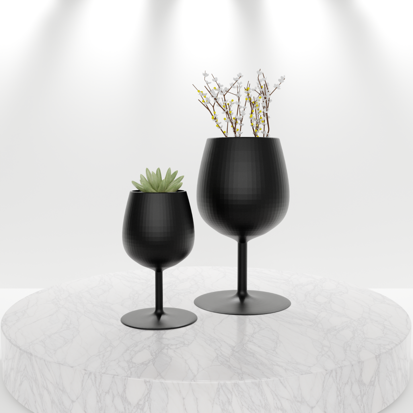 Modern Vase Wine Glass