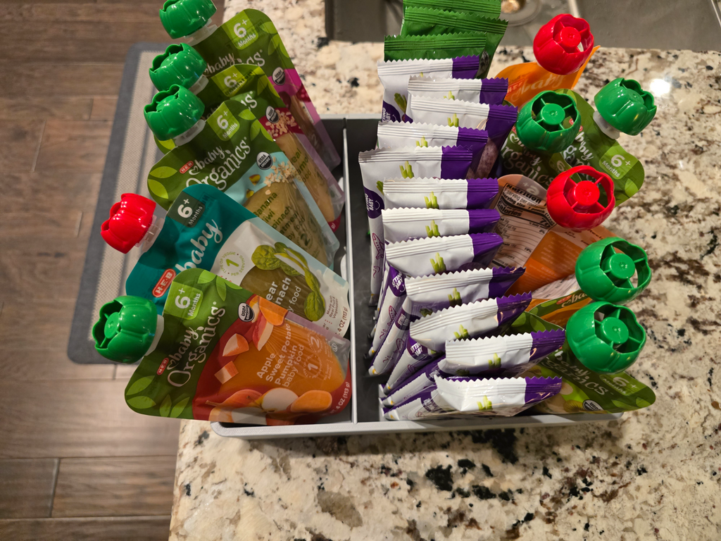 Pantry Organizer with removable dividers