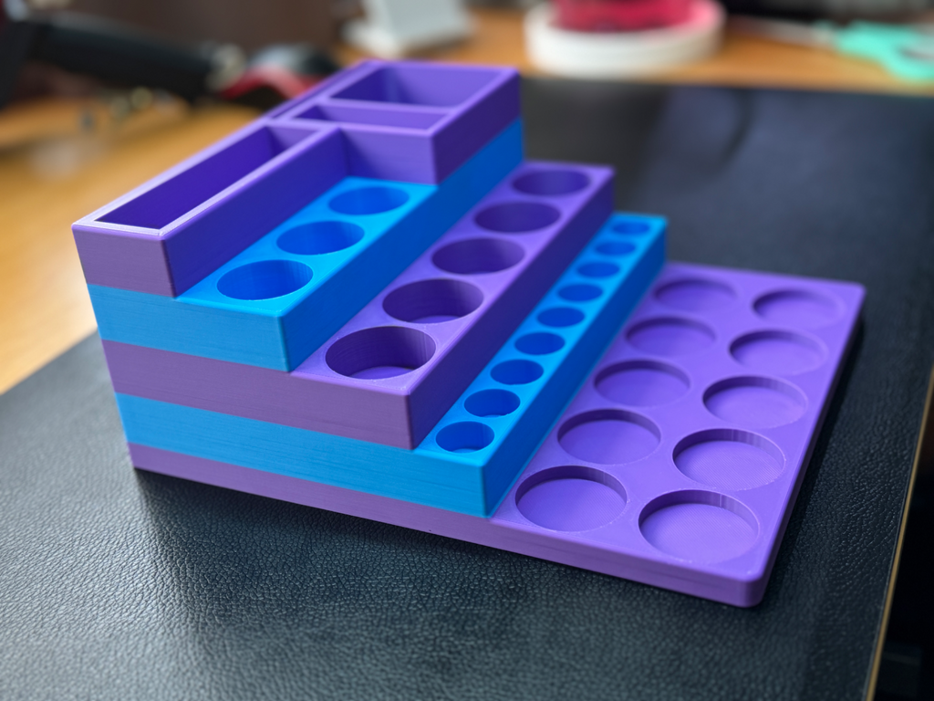 Nail Tech Desk Organizer for Nail & Makeup Product