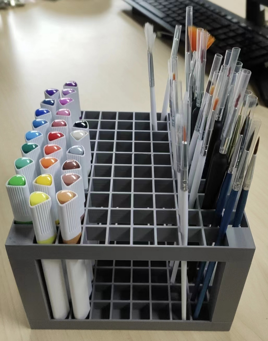 96格方形画笔笔架