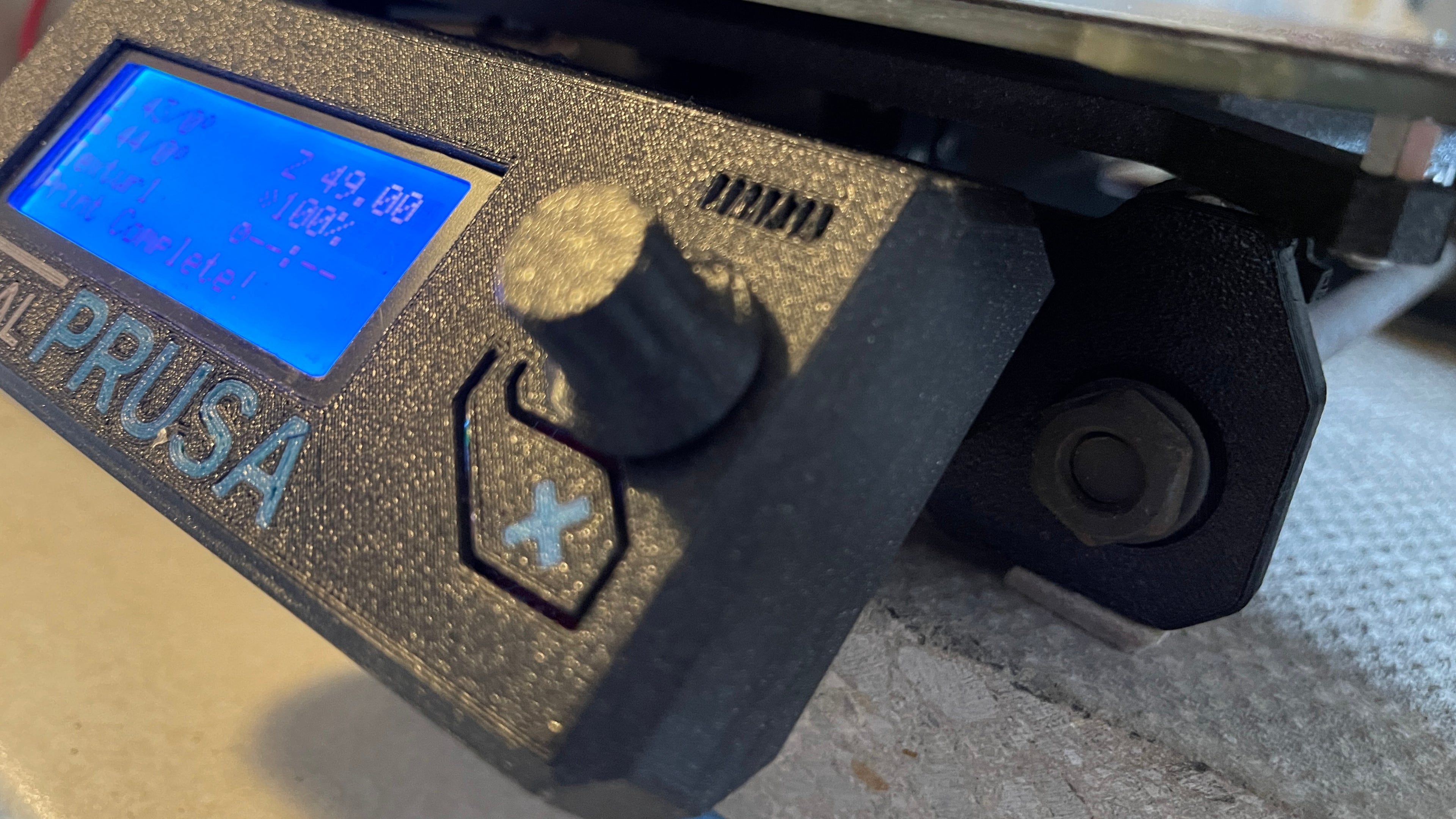 Prusa Mk4 style LCD Knob to fit MK3S & MK2.5S