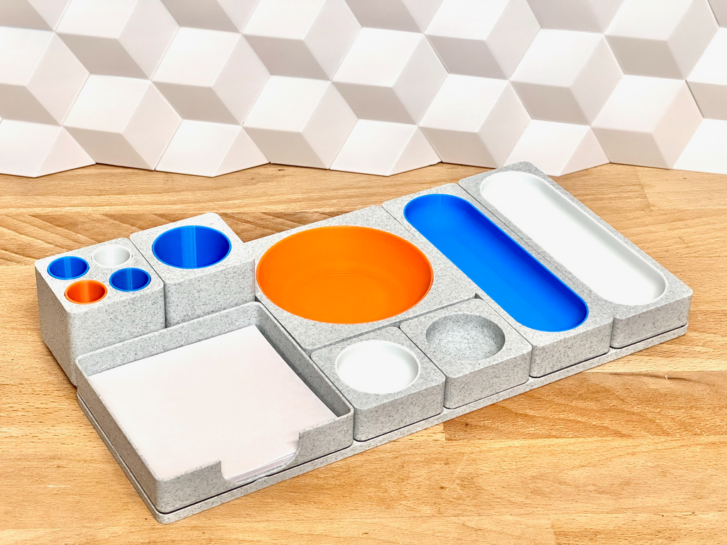 Gridfinity Circular Holder - Clean stand, easy use
