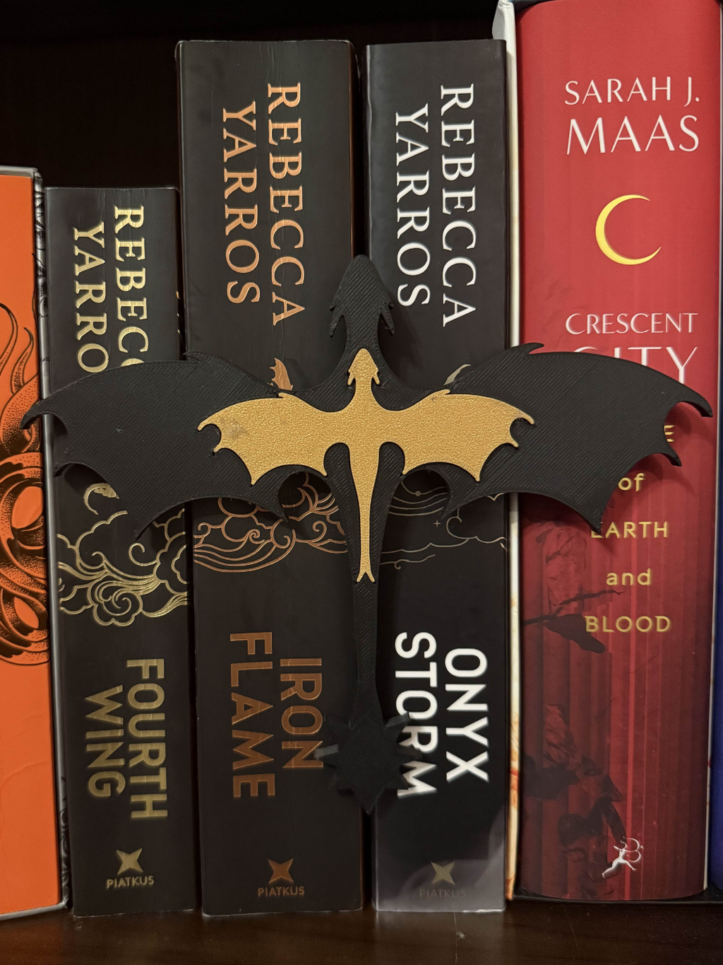 Fourth Wing Embedded Dragons Book Insert