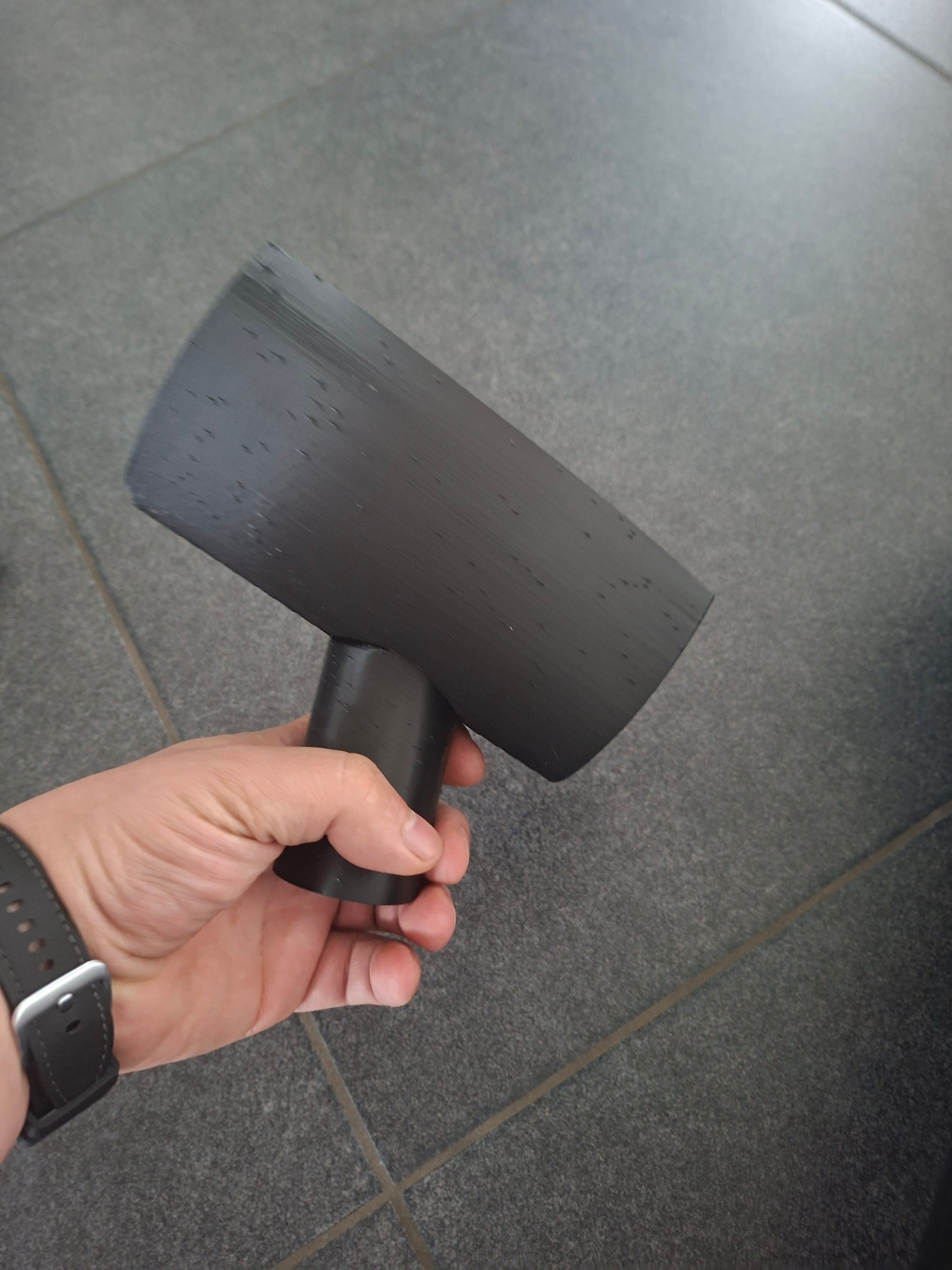 Oversized microphone